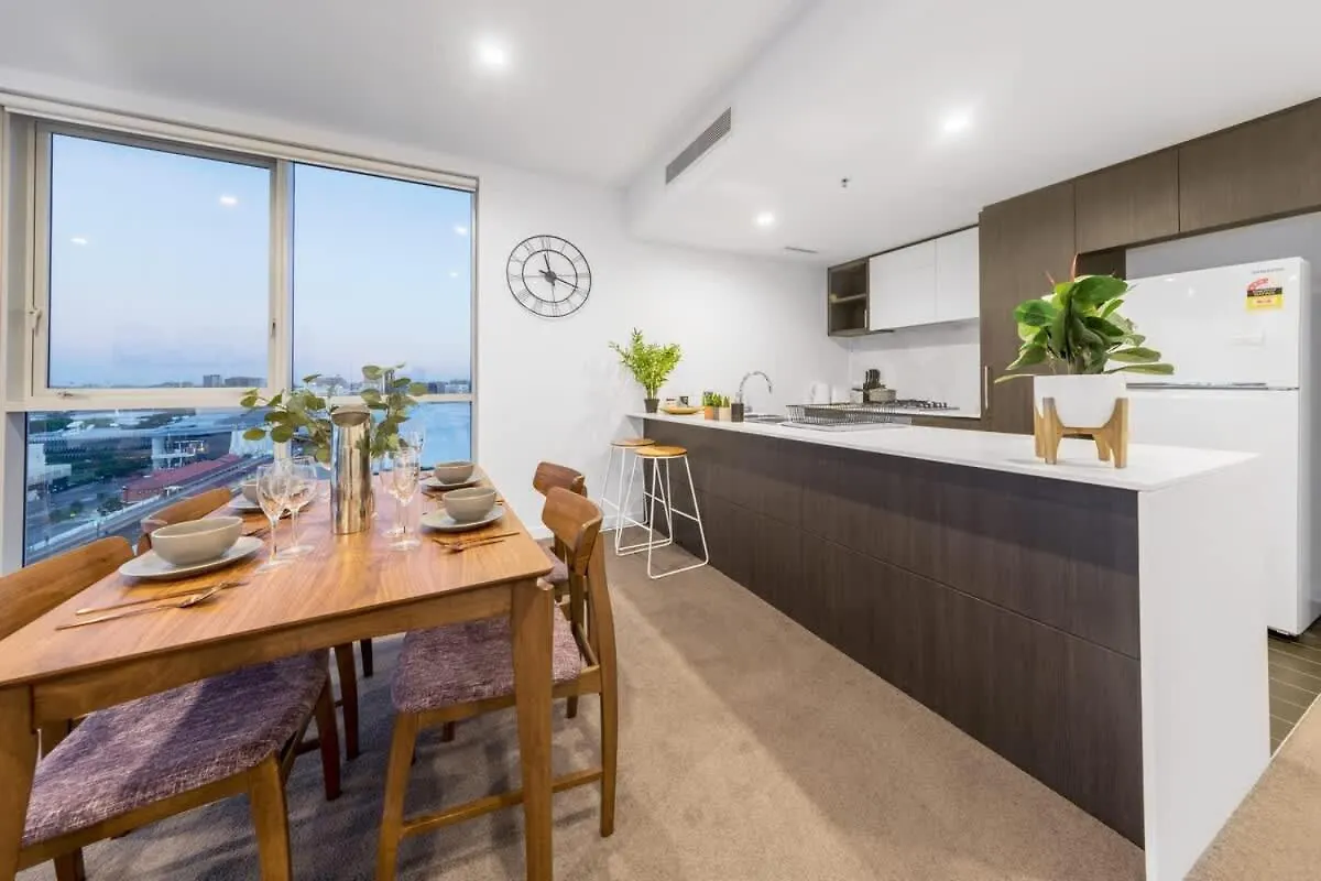 High Lvl Private And Quiet River View 2Bd Apt Brisbane Australië